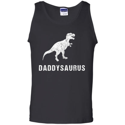 Dad T-shirt Daddysaurus Black