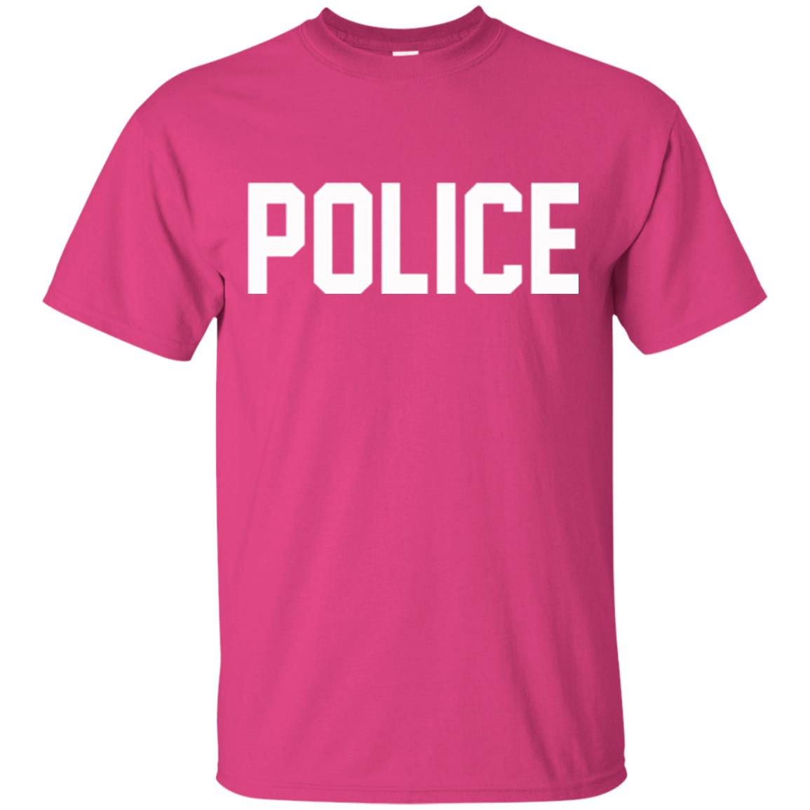 Police Halloween T-shirt Heliconia