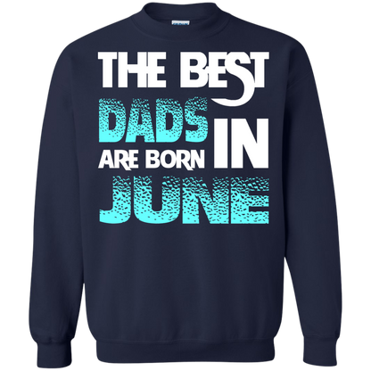 Daddy T-shirt The Best Dads Are Born In June Navy