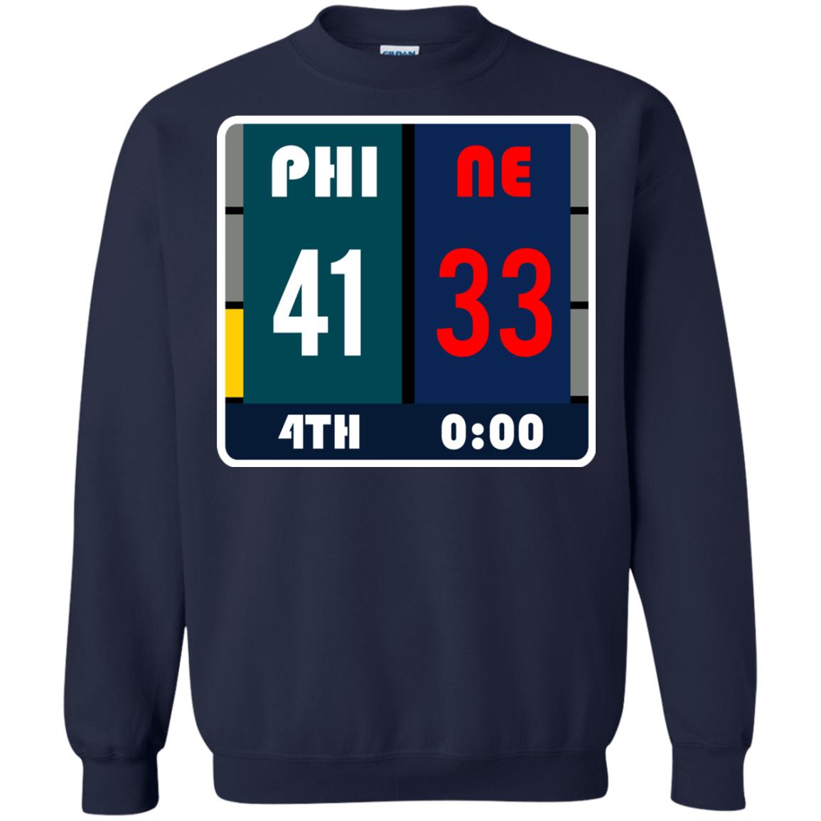 Football Philadelphia T-shirt Eagles Vs New England Navy