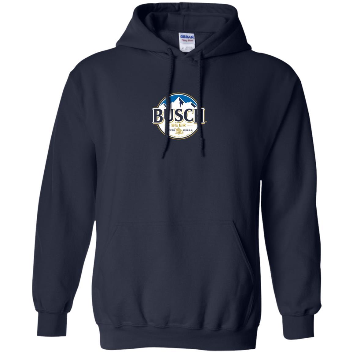 Beer Lovers T-shirt Busch Beer Navy