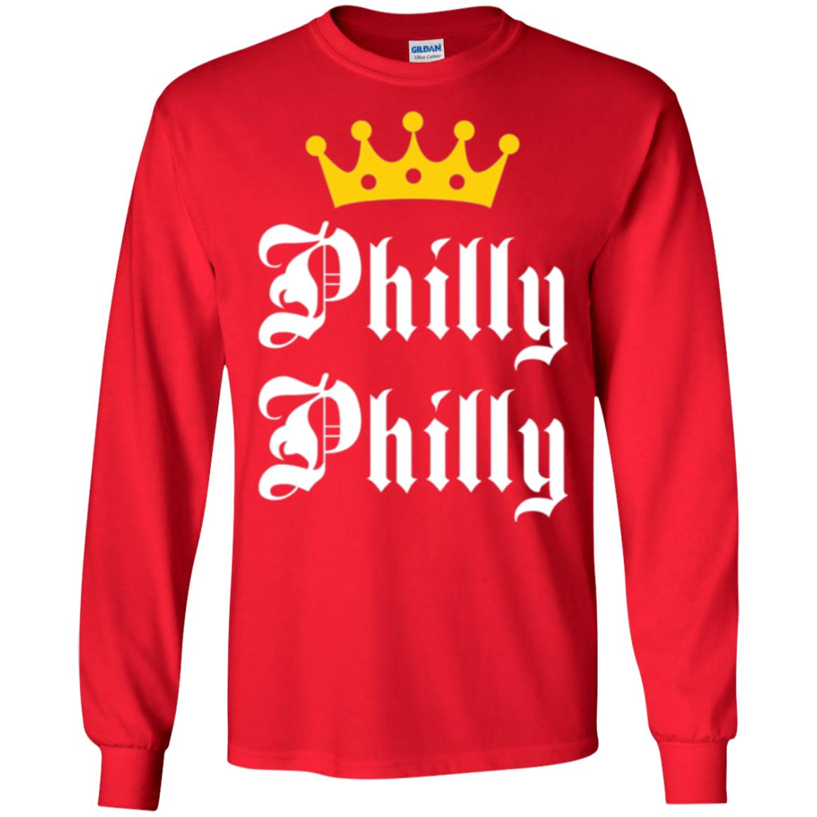 Football Lover T-shirt Philly Philly Philadelphia Football Fan Red