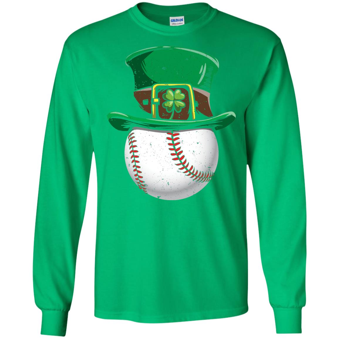 Leprechaun St. Patrick_s Day Baseball Ball T-shirt Irish Green