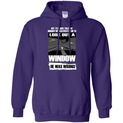 My Teacher Told Me Nobody Would Ever Pay To Look Out A Window He Was Wrong Purple