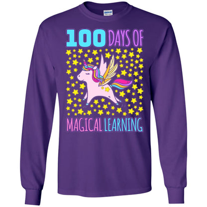 Children T-shirt Adorable 100th Day Of School Purple