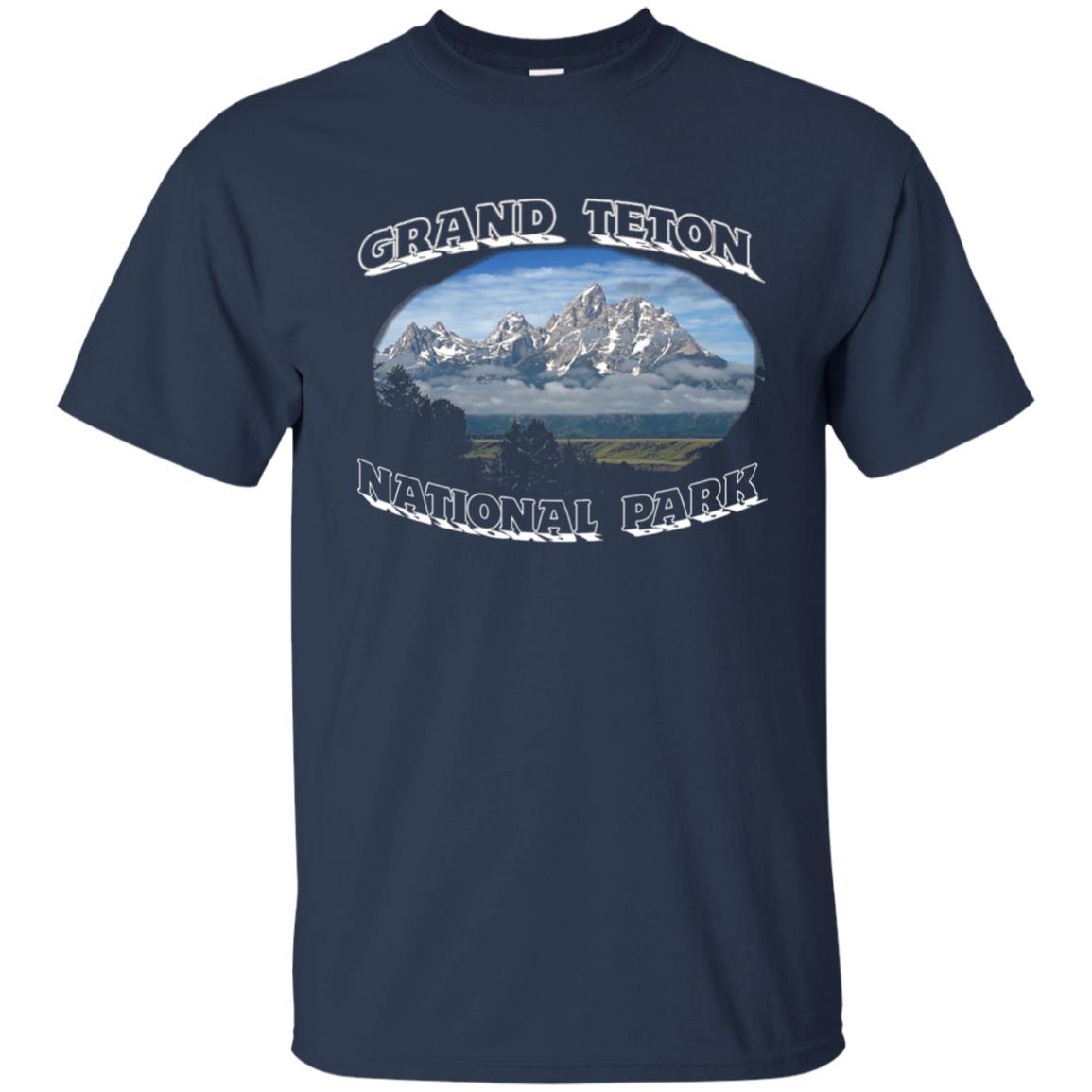 Grand Teton National Park T-shirt Navy