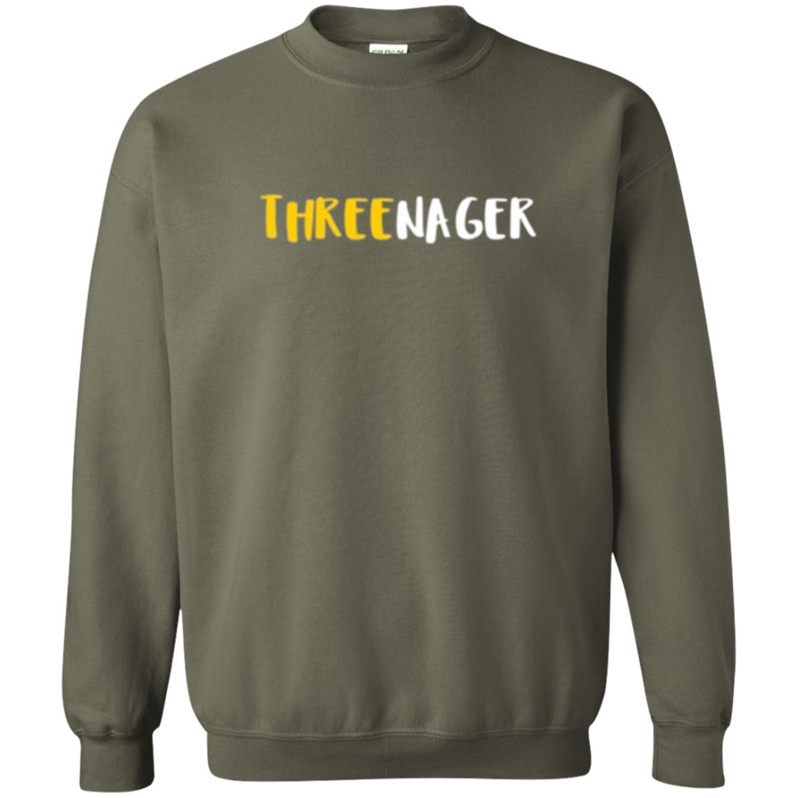 Threenager T-shirt Military Green