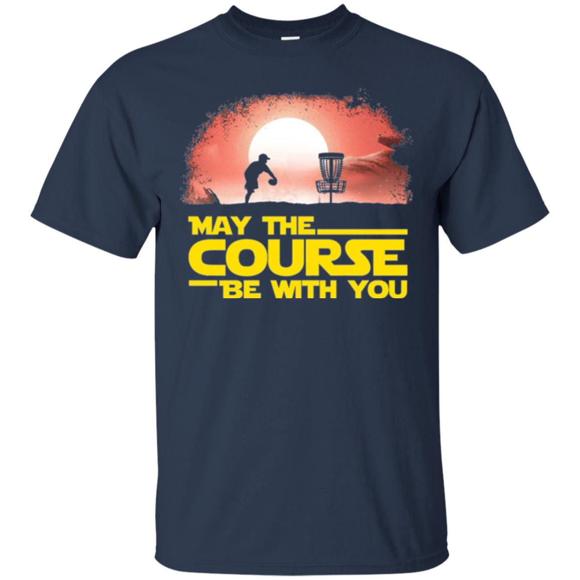 May The Course Be With You T-shirt Navy