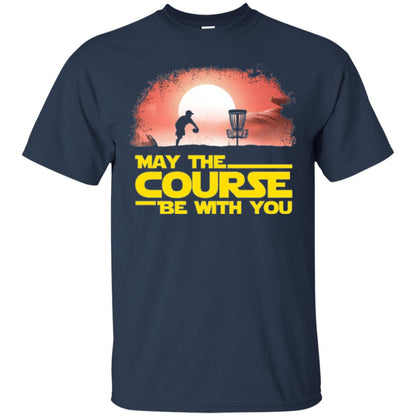 May The Course Be With You T-shirt Navy
