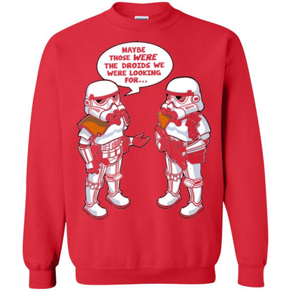 Stormtroopers T-Shirt Maybe Those Were The Droids We Were Looking For Red