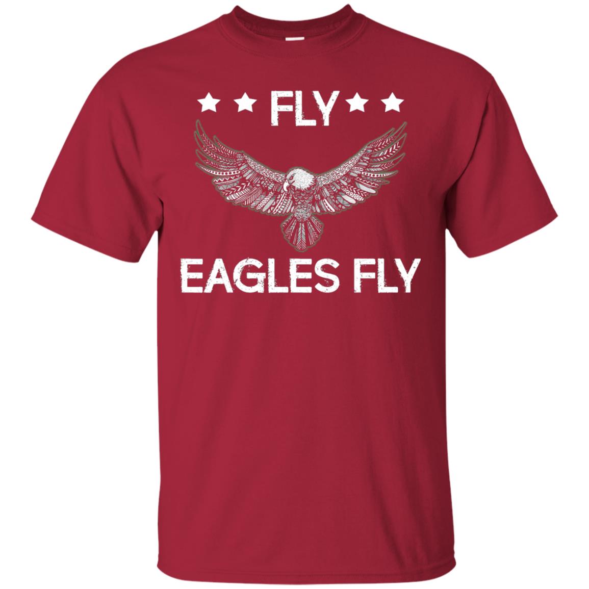 Flying Eagles Fly T-shirt Cardinal