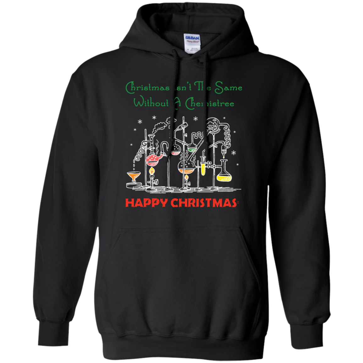Christmas Isn't The Same Without A Chemistree Happy Christmas T-shirt Black