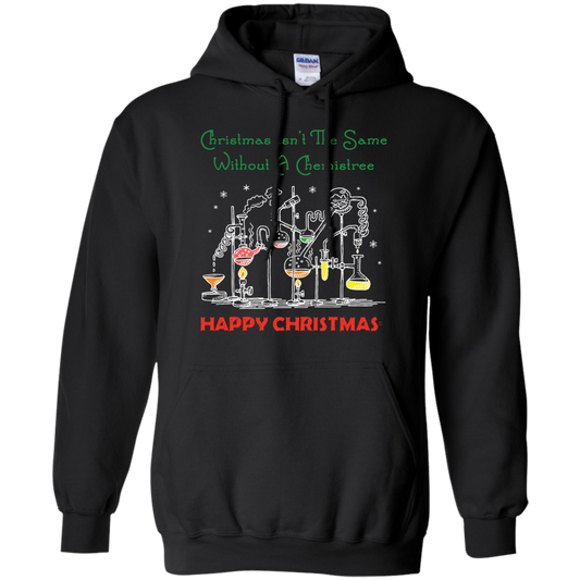 Christmas Isn't The Same Without A Chemistree Happy Christmas T-shirt Black