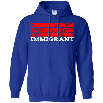 Anti Trump T-shirt Political Tee I Am An Immigrant Political Royal