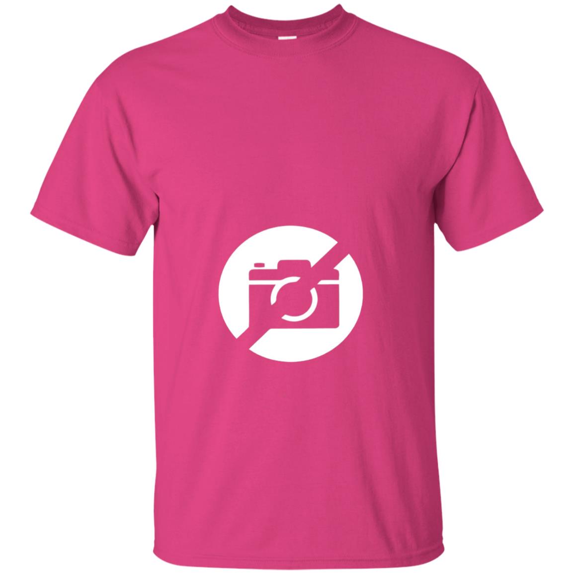 Just No Pictures Image T-shirt Heliconia