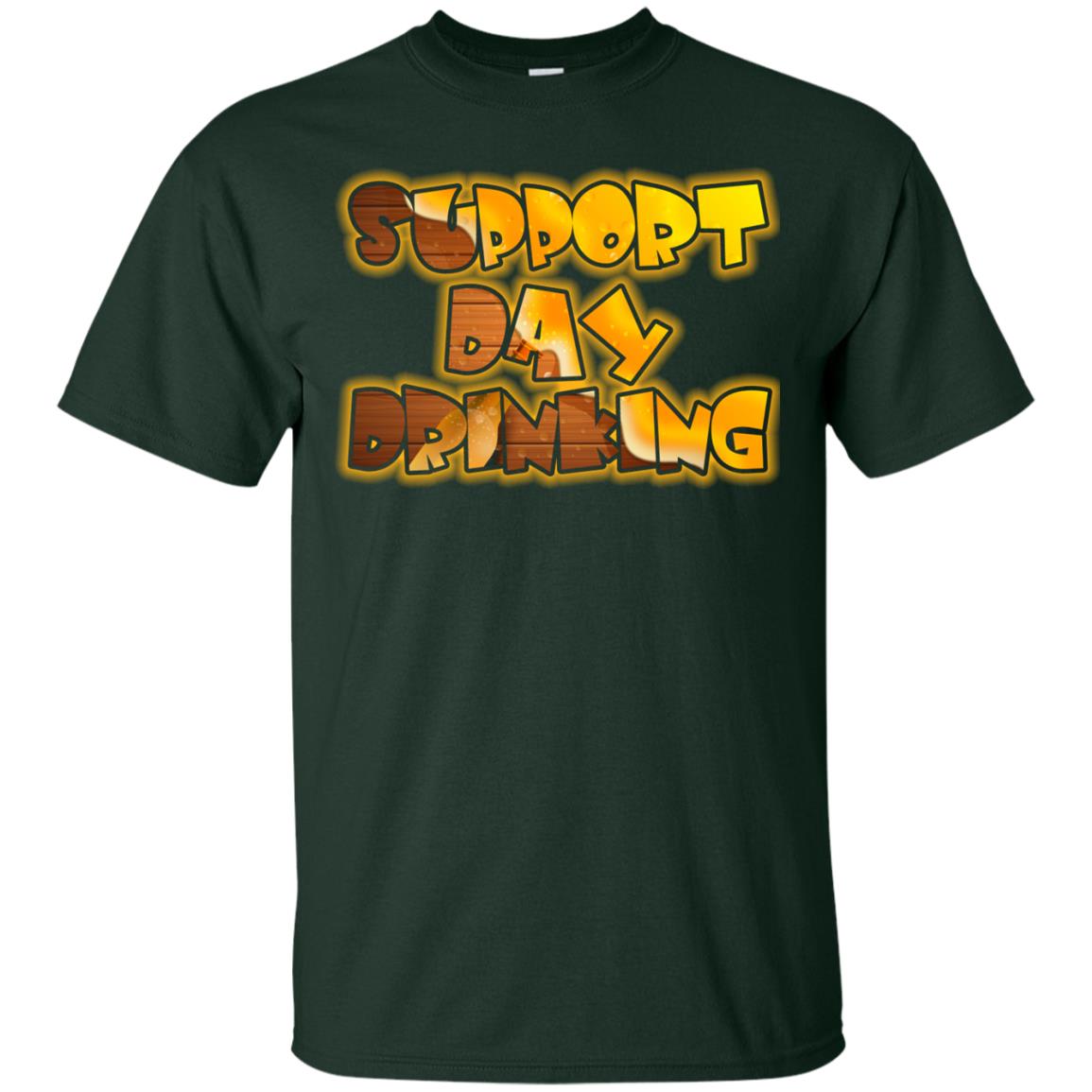 Saint Patrick's Day T-shirt Support Day Drinking Forest