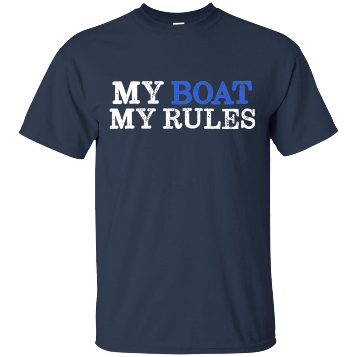 My Boat My Rules T-shirt Navy