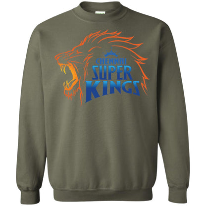 Chennai Super Kings Cricket Fans 2018 T-shirt Military Green