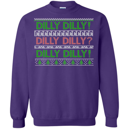 Christmas T-shirt Dilly Dilly Purple