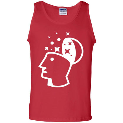Look Into His Head Creative Thinking T-shirt Red