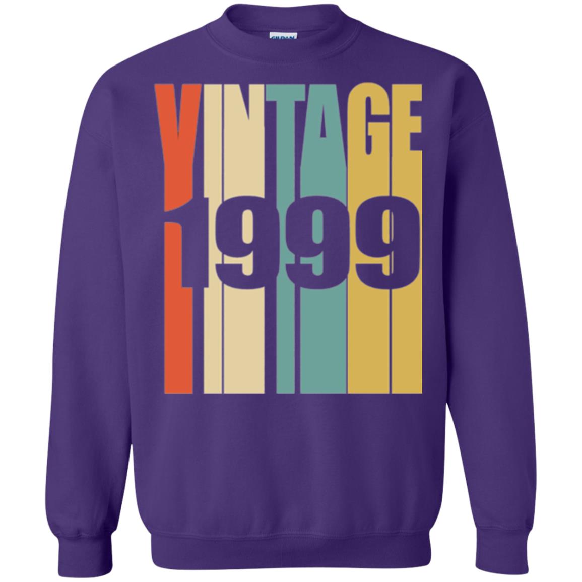 Brithday T-shirt Retro Vintage 1999 Purple