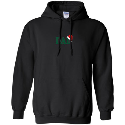 Christmas T-shirt Dad Santa Black