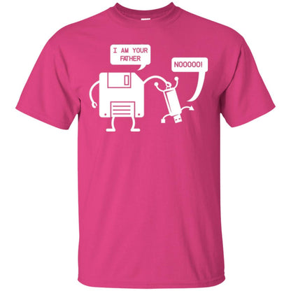 Usb Floppy Disk T-shirt I Am Your Father Heliconia