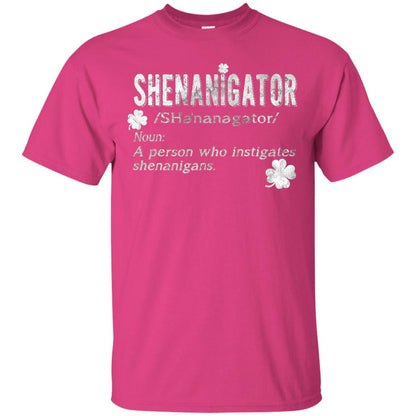Shenanigator Shamrocks St. Patrick Day Shirt For Irish Heliconia