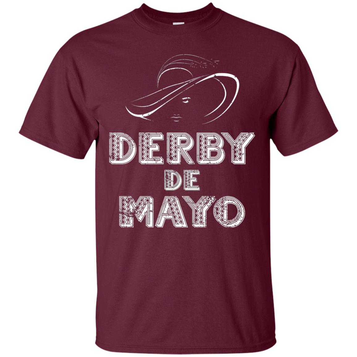 Derby De Mayo Womens Hat Derby Shirt Maroon
