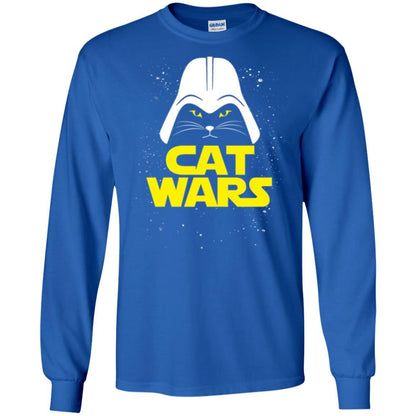Cat Lover T-shirt Cat Wars T-shirt Royal