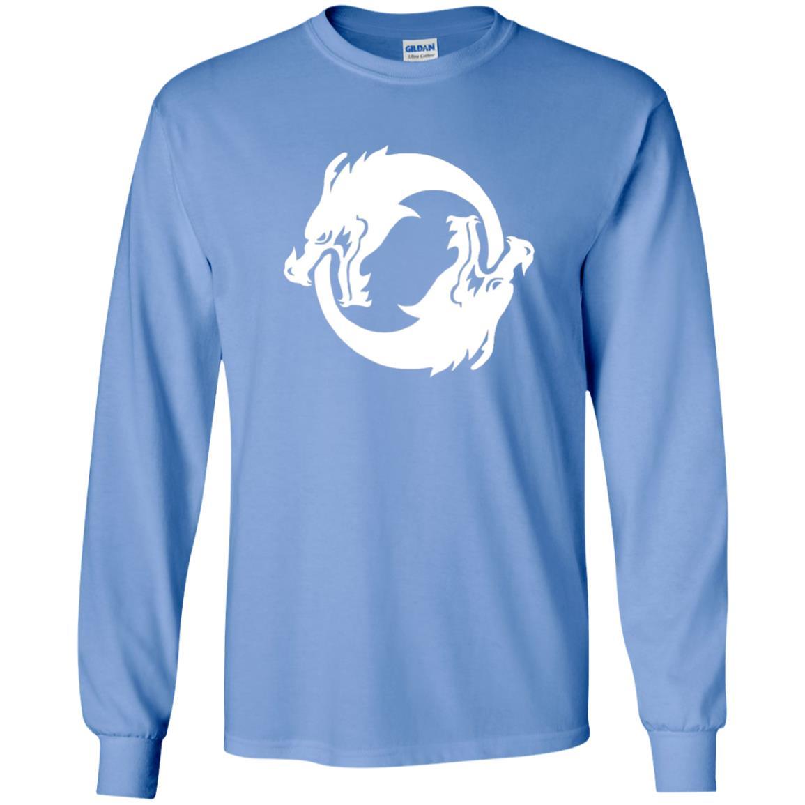 Dargon Lovers T-shirt Overwatch Hanzo Seal Spray Carolina Blue