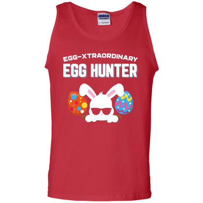 Egg-xtraordinary Egg Hunter Easter Shirt Red