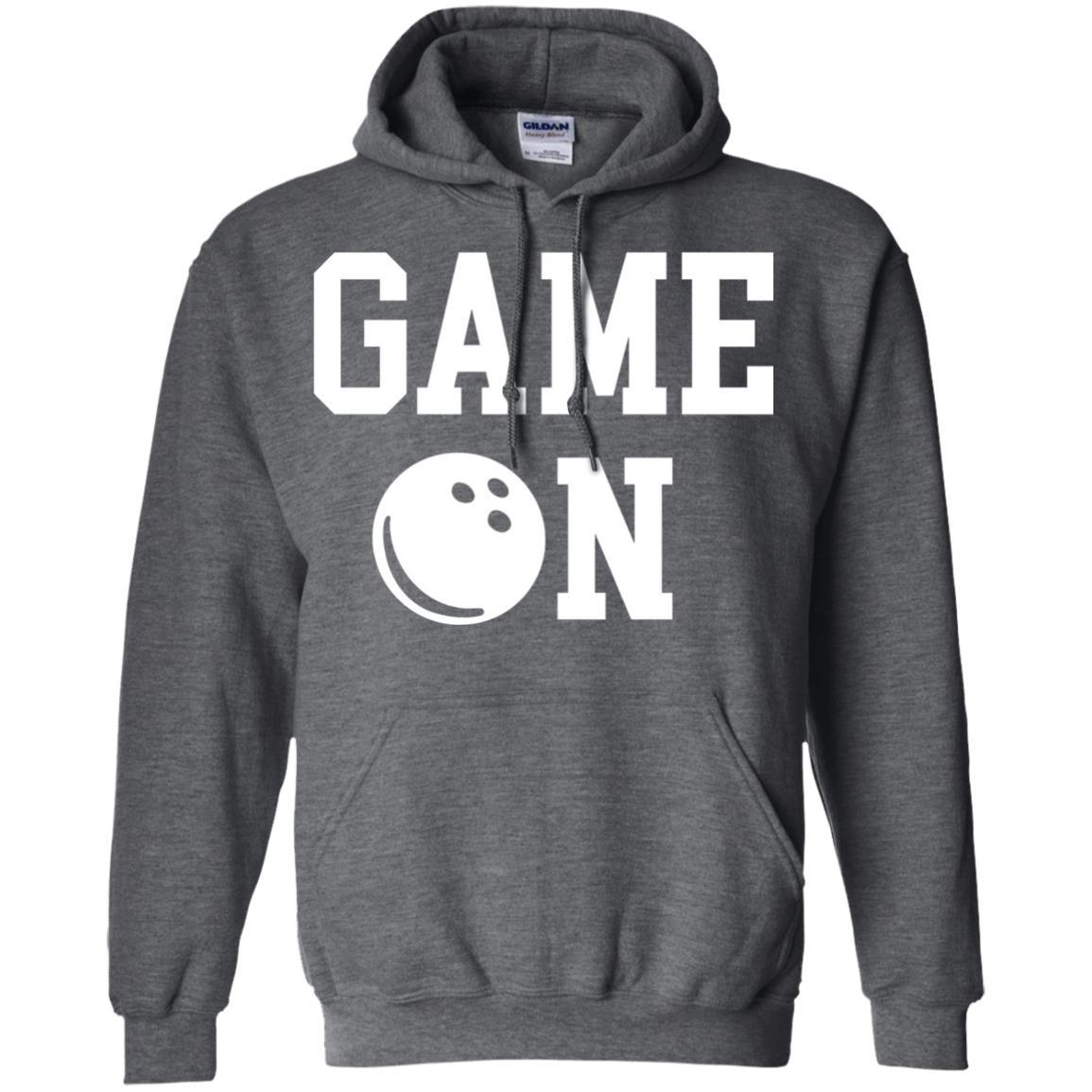 Bowler T-shirt Game On Bowling T-shirt Dark Heather