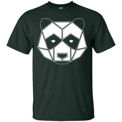 Polygon Geometric Panda Shirt Forest
