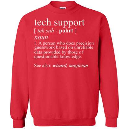 Tech Support T-shirt Red