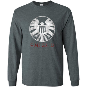 Film T-shirt Agents Of Shield Distressed Logo Graphic