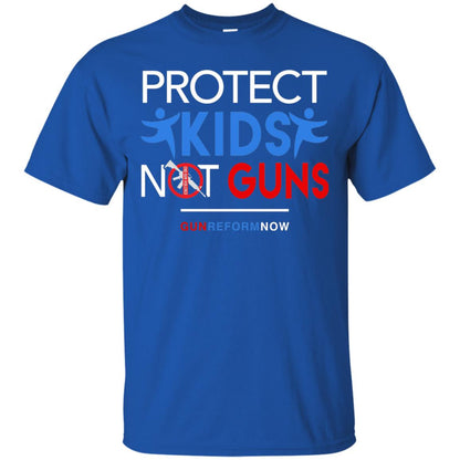 Protect Our Kids Not Guns March For Action T-shirt Royal