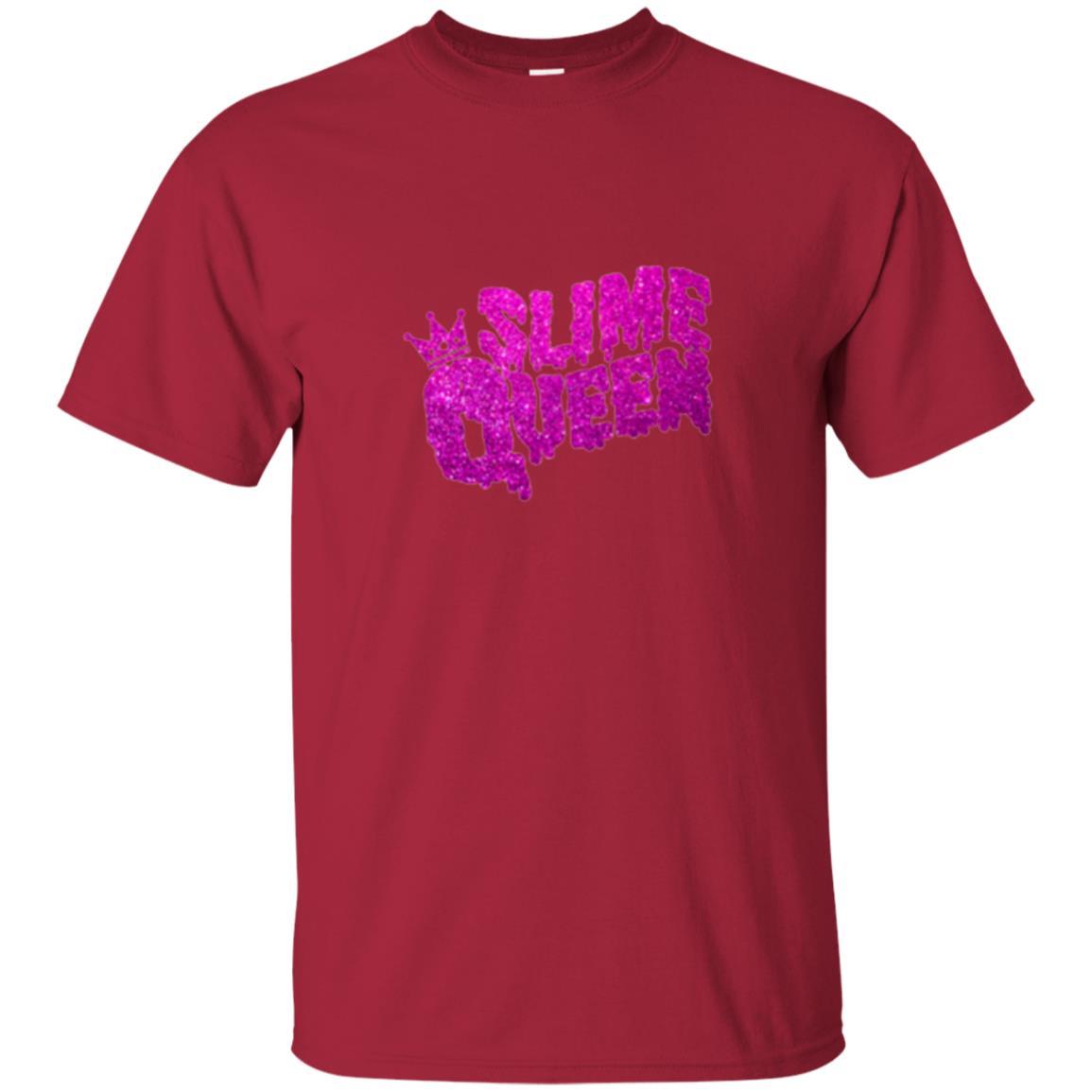 Slime Lover T-shirt Diy Slime Queen Purple Metallic Cardinal