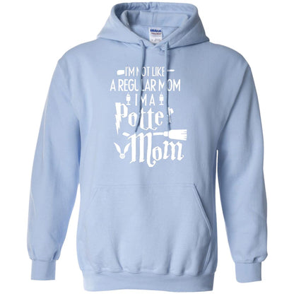 I'm Not Like A Regular Mom, I'm A Potter Mom Harry Potter Fan Shirt Light Blue