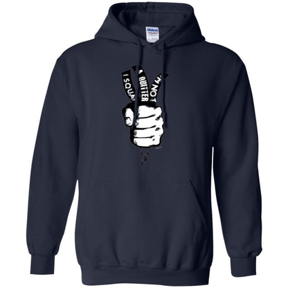 Fitnoquit T-shirt Im Not A Quitter Im Squat Gym Navy