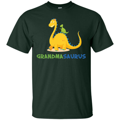 Grandmasaurus Grandmom Grandma Shirt Forest