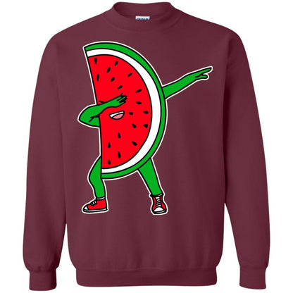 Dabbing Watermelon Shirt Maroon