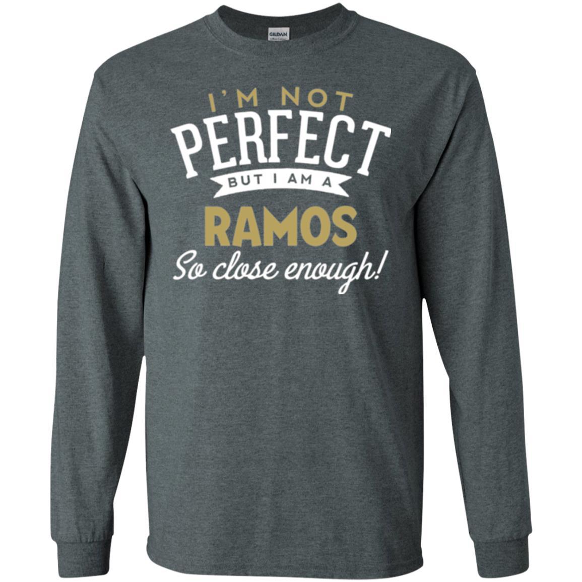 Soccer T-shirt I'm Not Perfect But I Am A Ramos Dark Heather