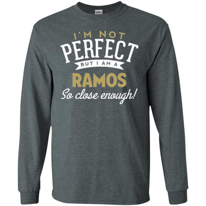 Soccer T-shirt I'm Not Perfect But I Am A Ramos Dark Heather