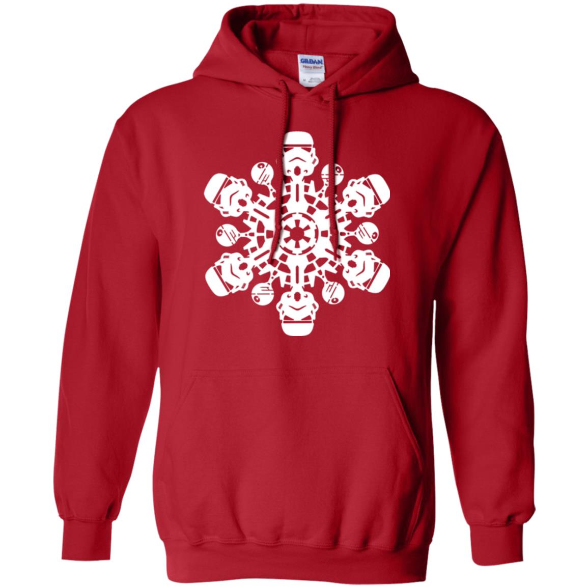Christmas T-shirt Star Wars Stormtrooper Snowflake Red