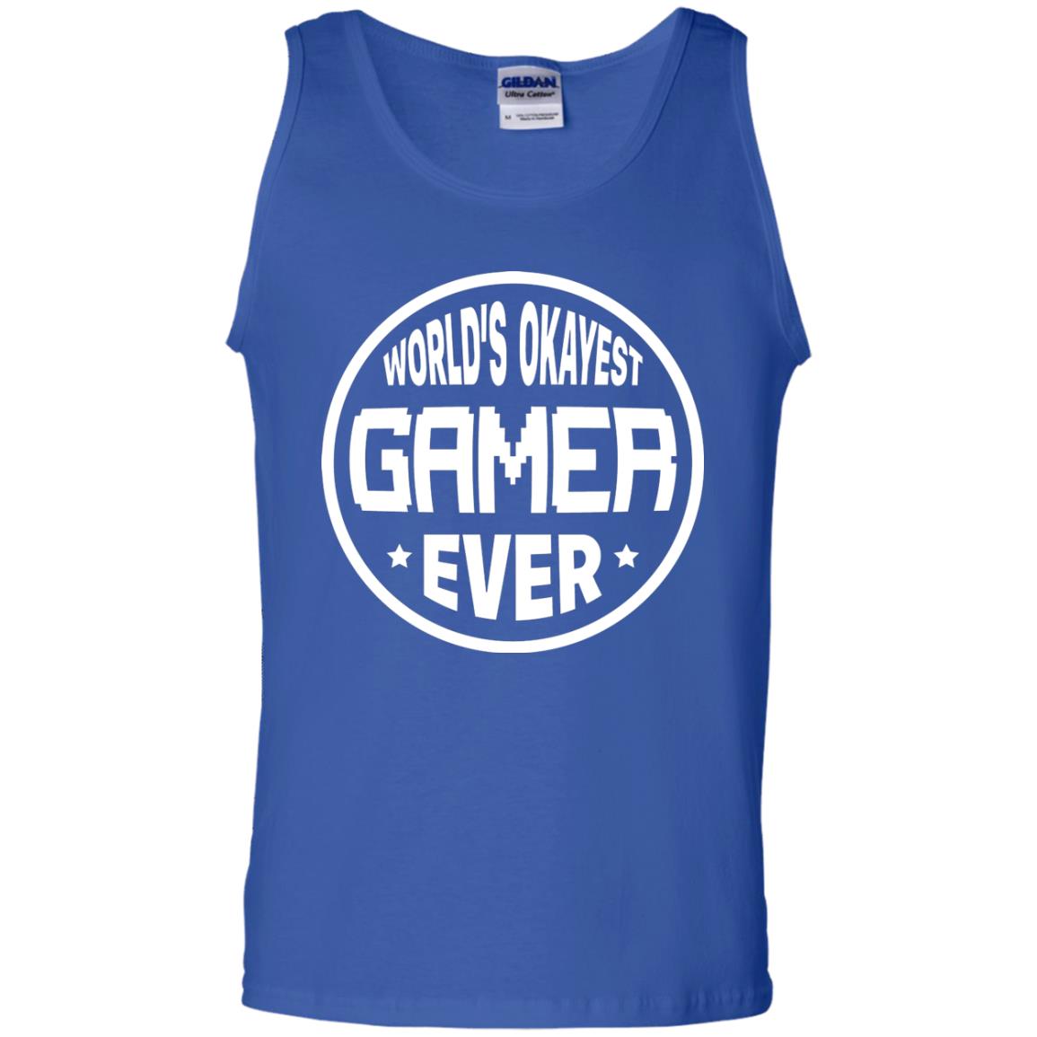 World’s Okayest Gamer Ever Best T-shirt For Gaming Lover Royal
