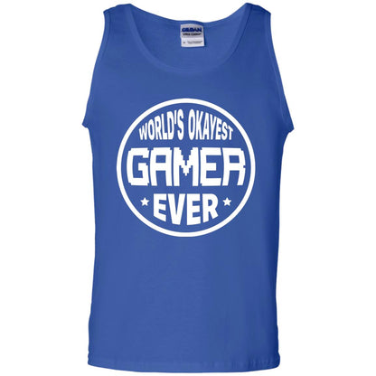 World’s Okayest Gamer Ever Best T-shirt For Gaming Lover Royal