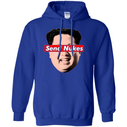Funny Parody Novelty T-shirt Send Nukes Kim Jong Un Royal