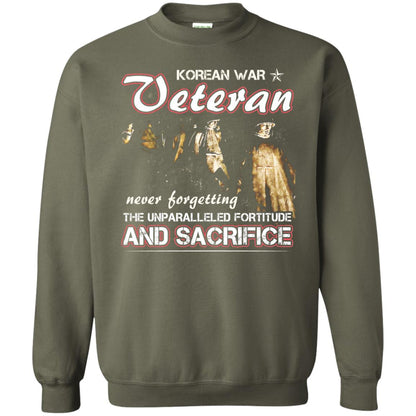 Korean War Veteran Never Forgetting The Unparalleled Fortitude And Sacrifice Military Green