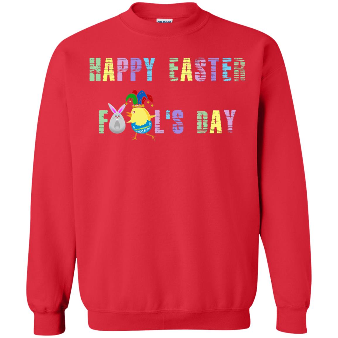 Happy Easter Fools Day Shirt Red